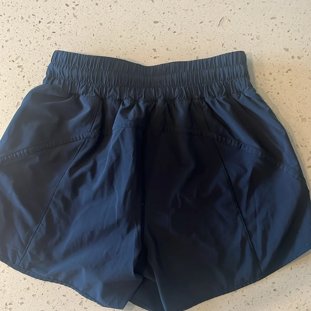 lululemon athletica Deep Blue Athletic Shorts - Picture 3 of 4